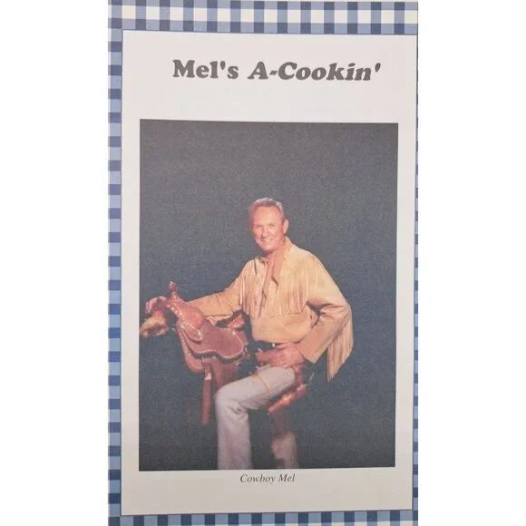 Vintage Mel's A-Cookin Cookbook Mel Tillis Recipes Stories Spiral Roy Clark 1997 - Picture 8 of 10